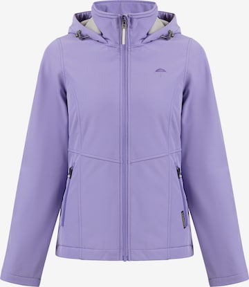 Veste fonctionnelle Schmuddelwedda en violet : devant