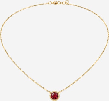 Pure Schmuck Kette in Rot: Vorderseite