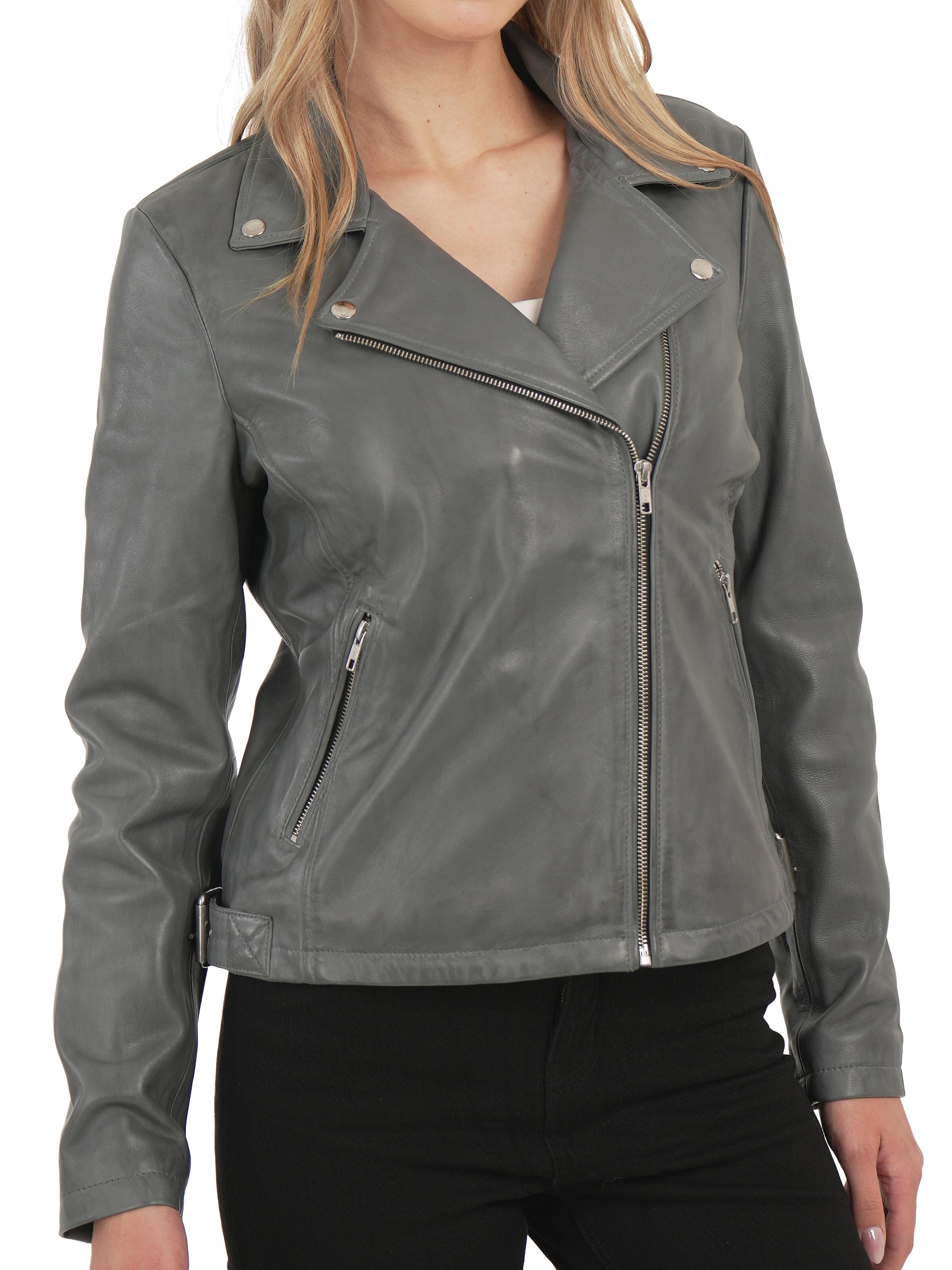 Chic and Clicks - Chaqueta de entretiempo 'Midnight' en gris