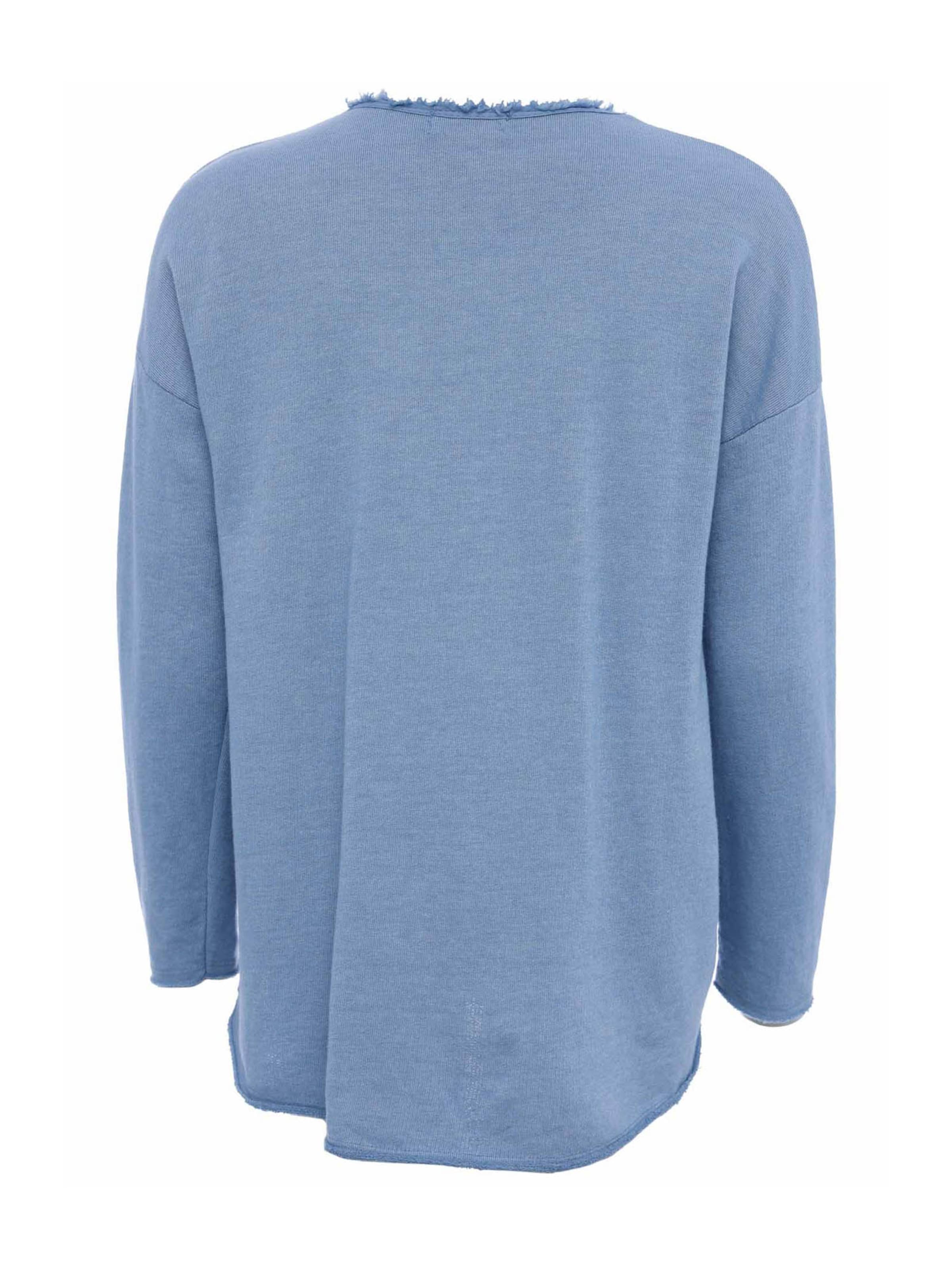 Zwillingsherz Μπλούζα φούτερ 'Positive Mind' σε μπλε