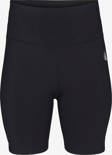 Active by Zizzi Sports trousers 'ASUS' in Black / White, Item view