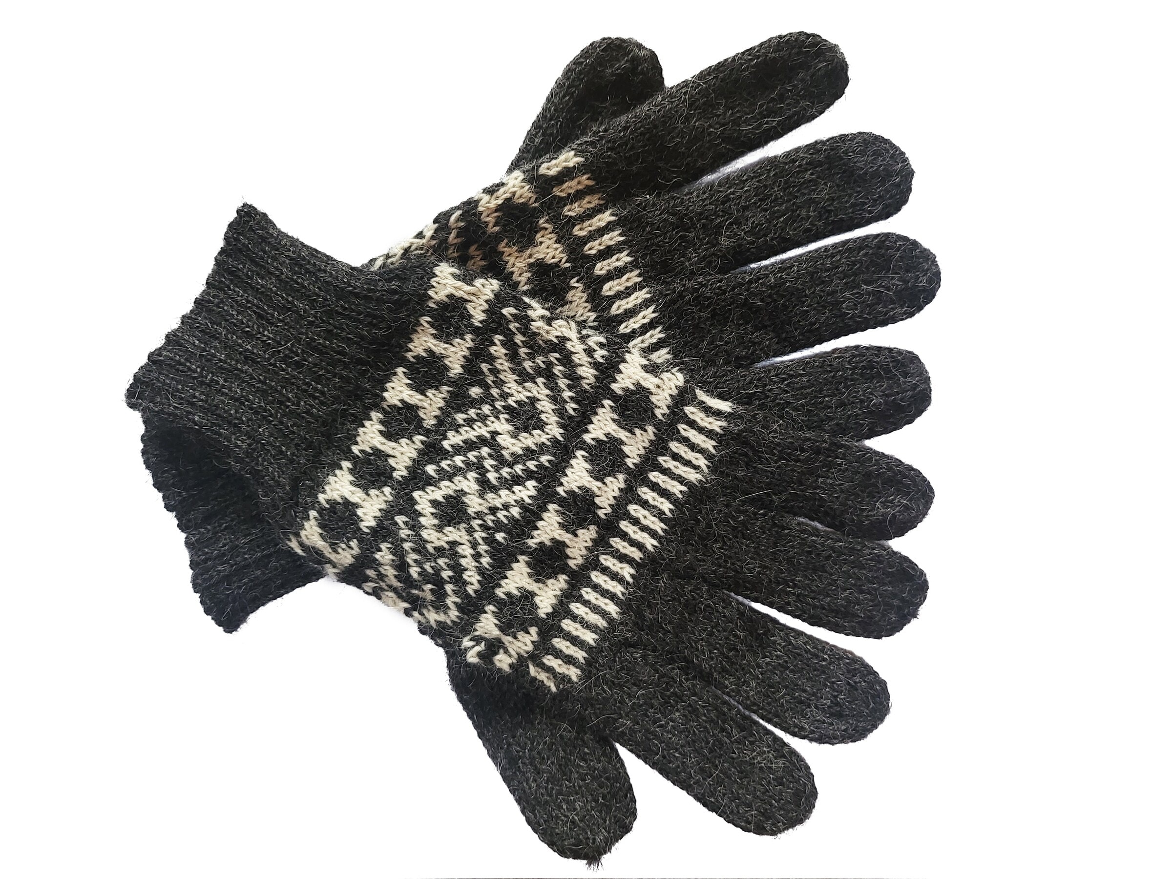Posh Gear Full finger gloves 'Guantofigura' in Grey: front