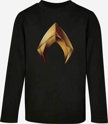 T-Shirt 'Aquaman - Emblem' ABSOLUTE CULT en noir : devant