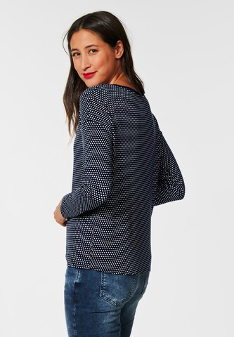 STREET ONE Shirt in Blauw