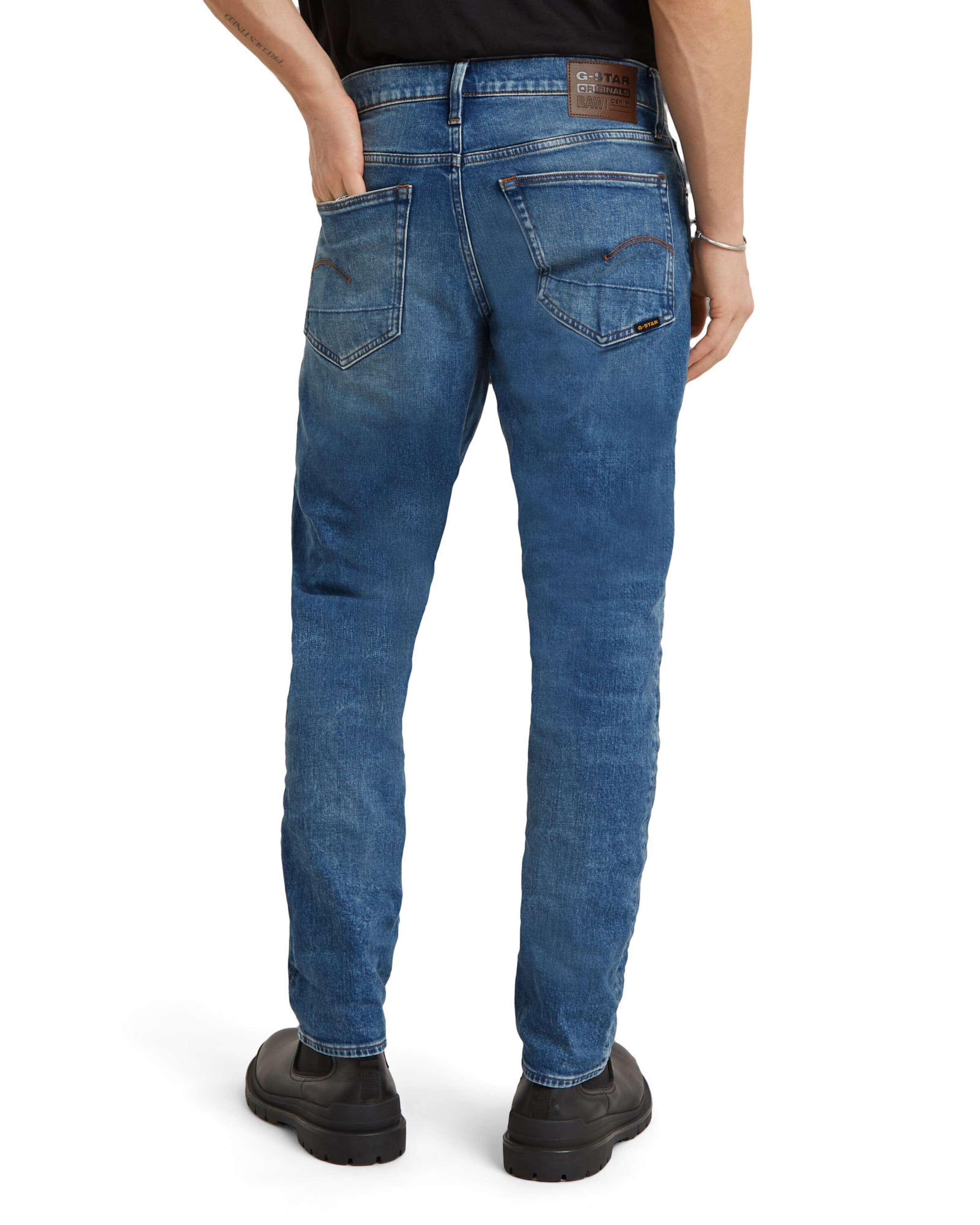 Coupe slim Jean '3301' G-STAR en bleu