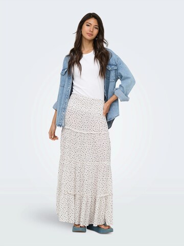 ONLY Kjol 'ONLFERNANDA' i vit