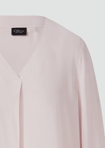 s.Oliver BLACK LABEL Bluzka w kolorze różowy