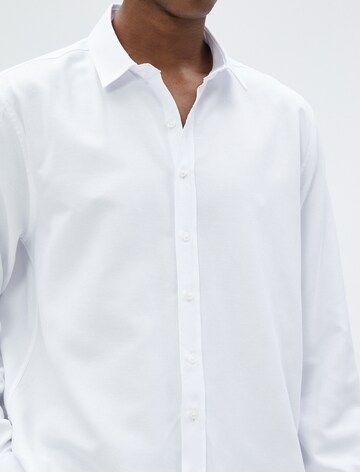 Koton Regular fit Button Up Shirt in White
