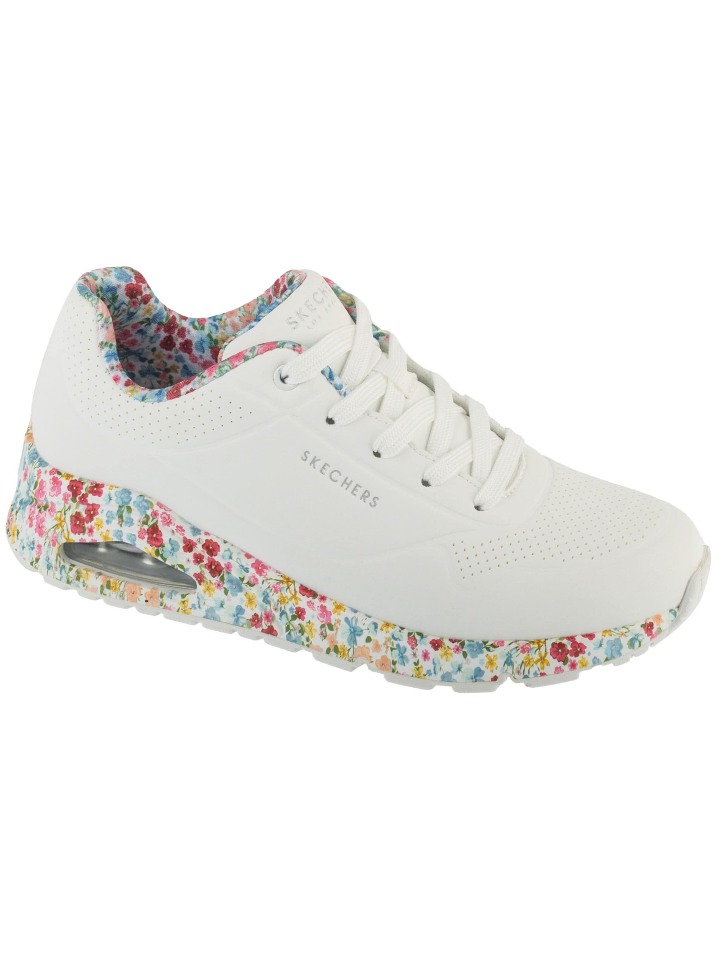 Slip on 'Skechers Uno - Majestic Garden' SKECHERS en blanc : devant