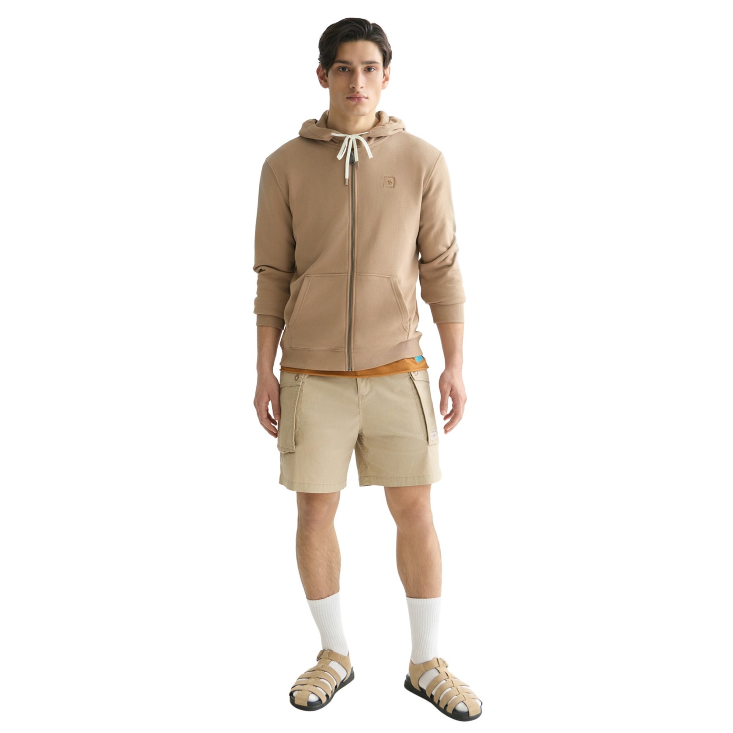 Giacca di felpa di SCOTCH & SODA in marrone