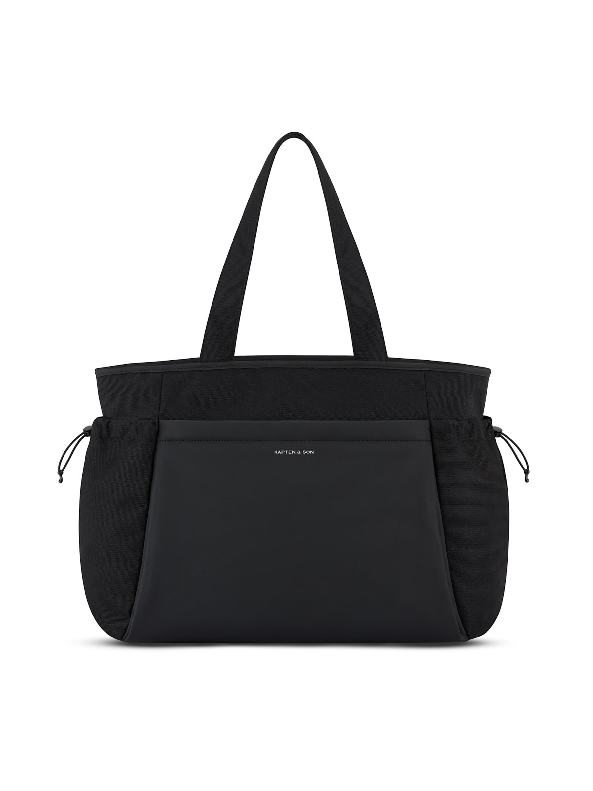 Kapten & Son Shopper 'Hellvi Pro Large'‌‌‌ in Schwarz: Vorderseite