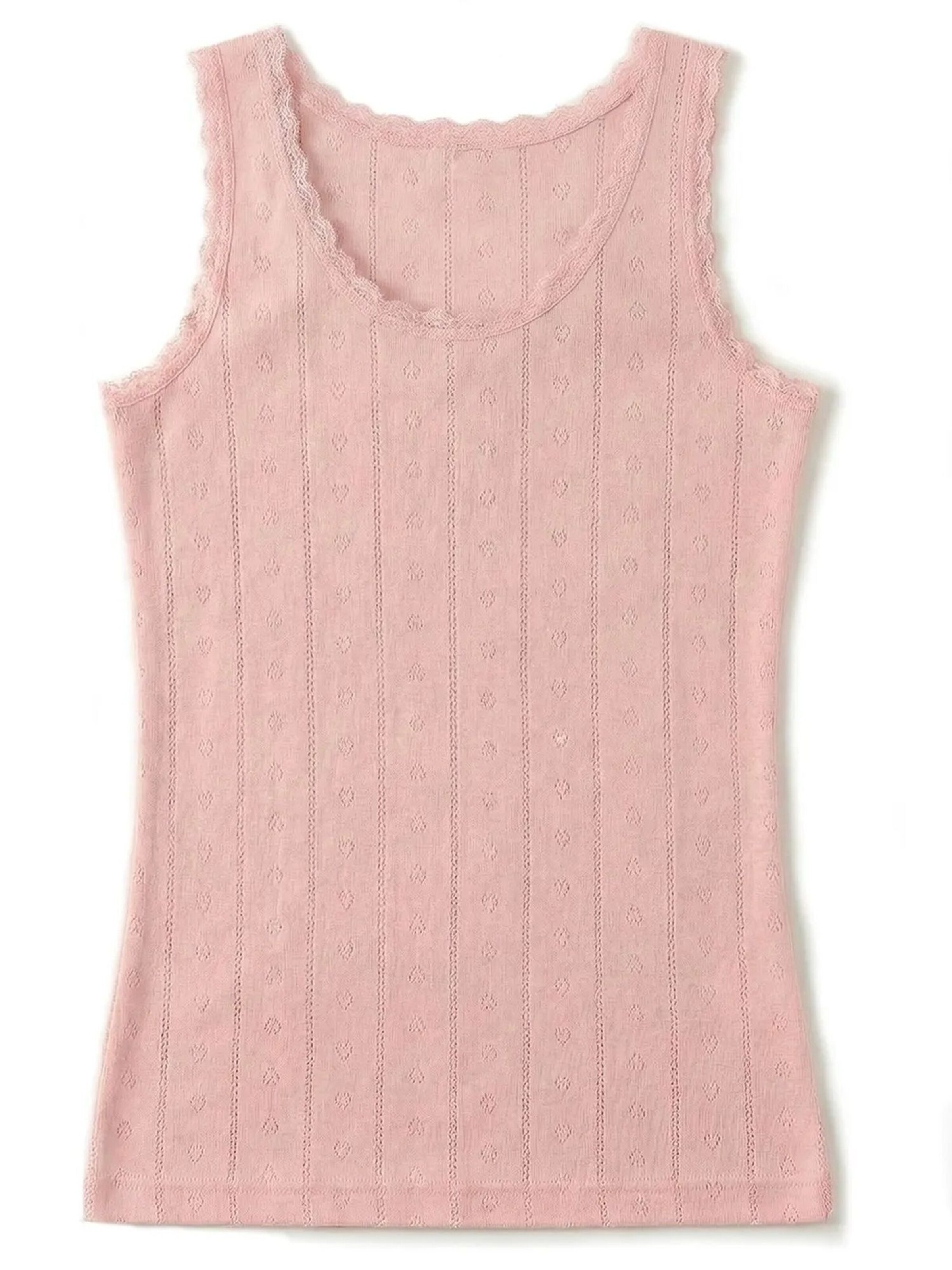 ÖTS Top 'Tanktops & Camis' in Pink: front