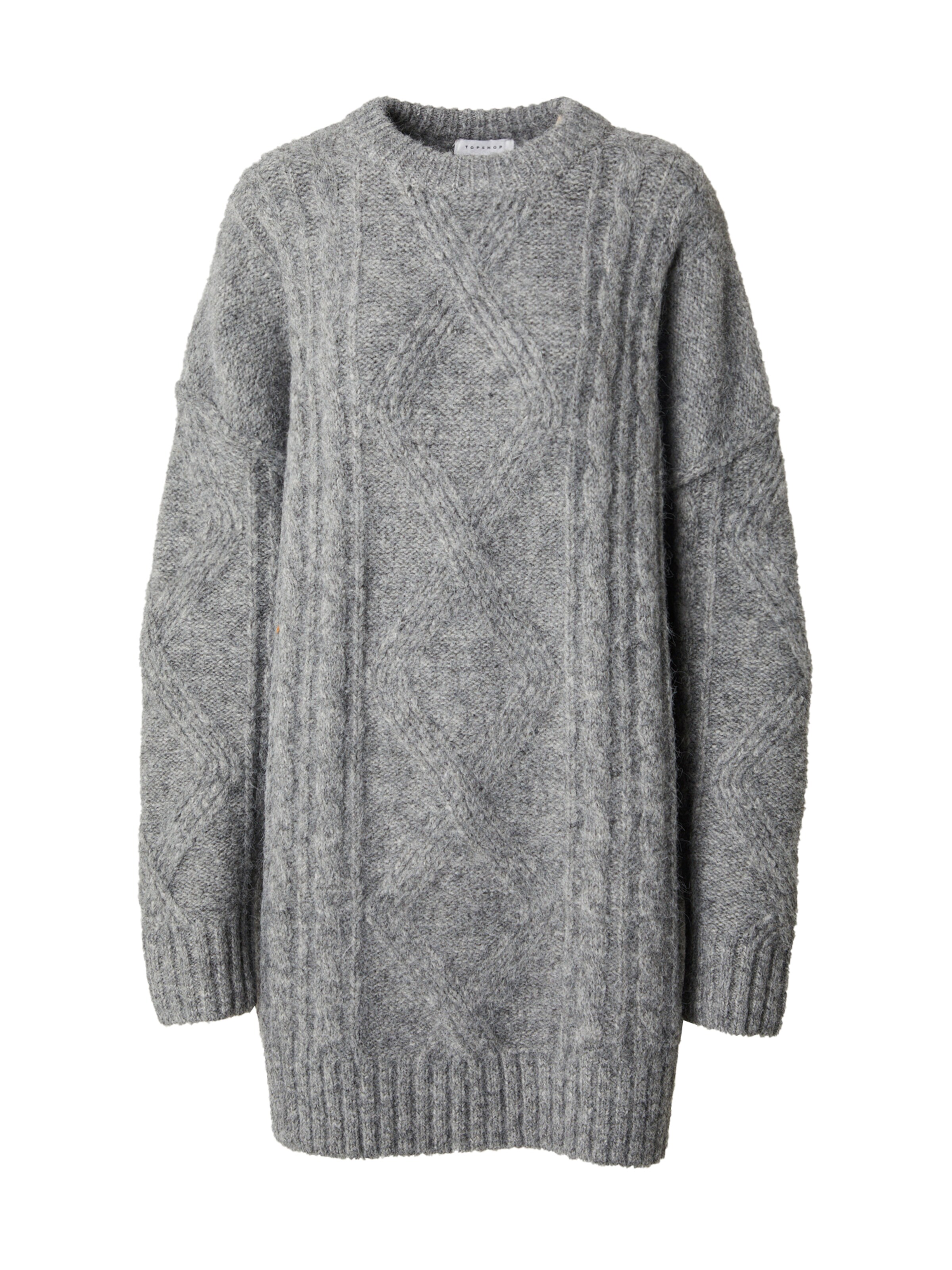 TOPSHOP Φόρεμα σε γκρι: μπροστά