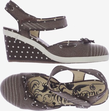 MUSTANG Sandals & High-Heeled Sandals in 40 in Brown: front