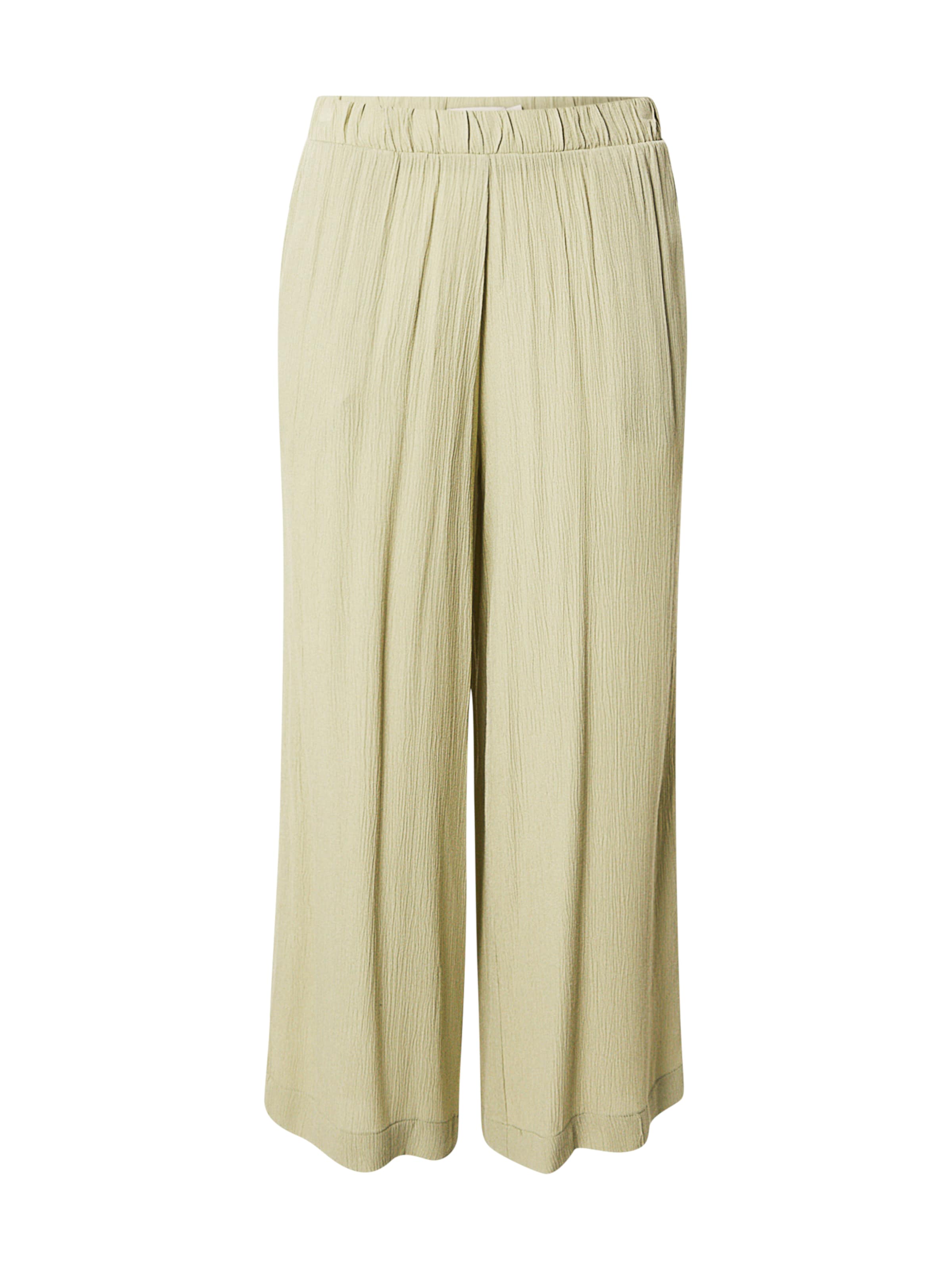 ICHI Zvonové kalhoty Kalhoty 'IHMARRAKECH' – béžová: přední strana