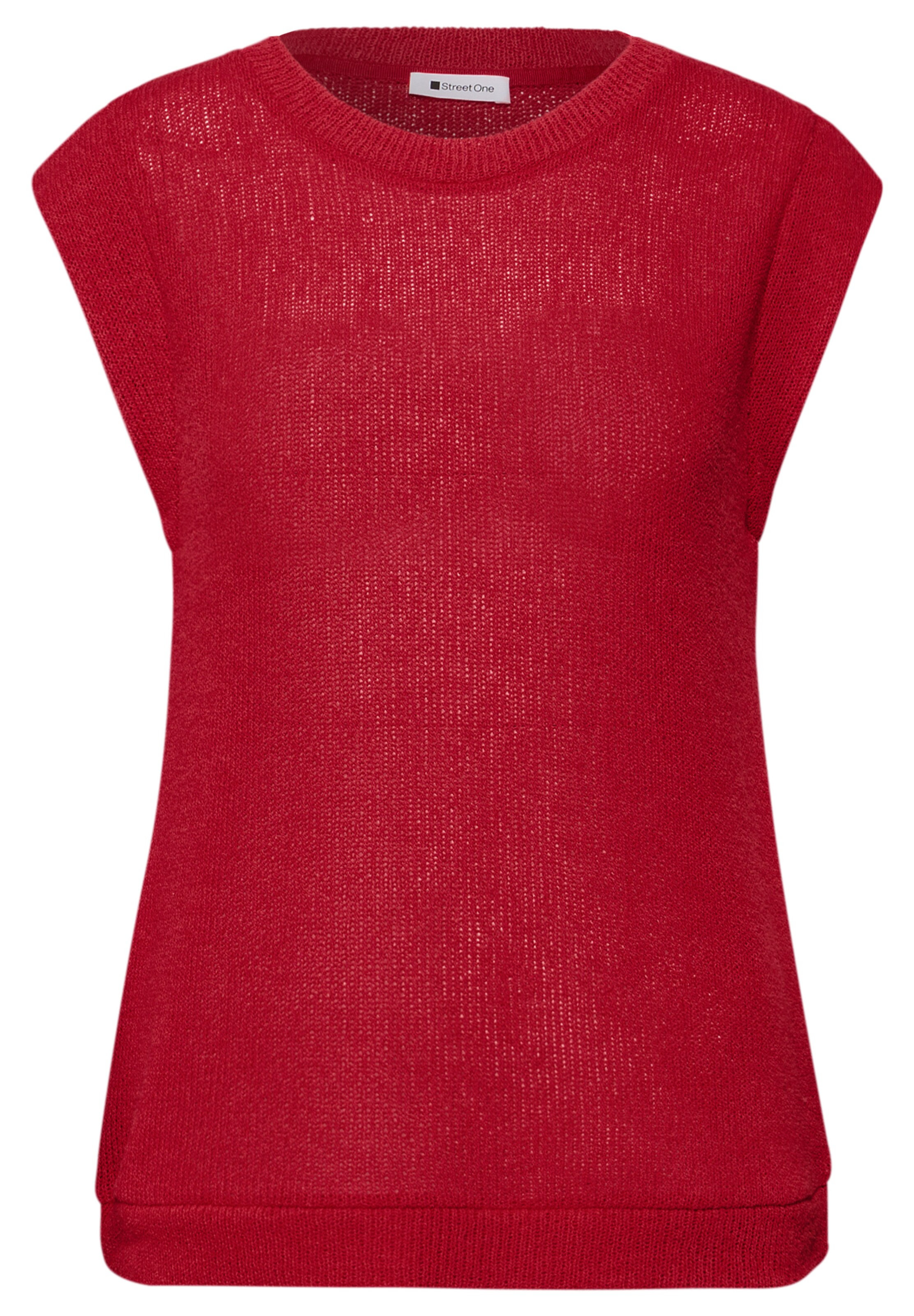 STREET ONE Sweater in Red: front