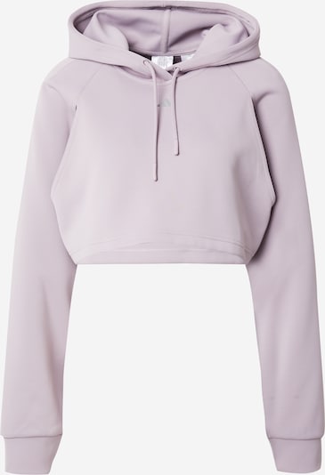 ADIDAS PERFORMANCE Sweat de sport en gris foncé / lilas, Vue avec produit