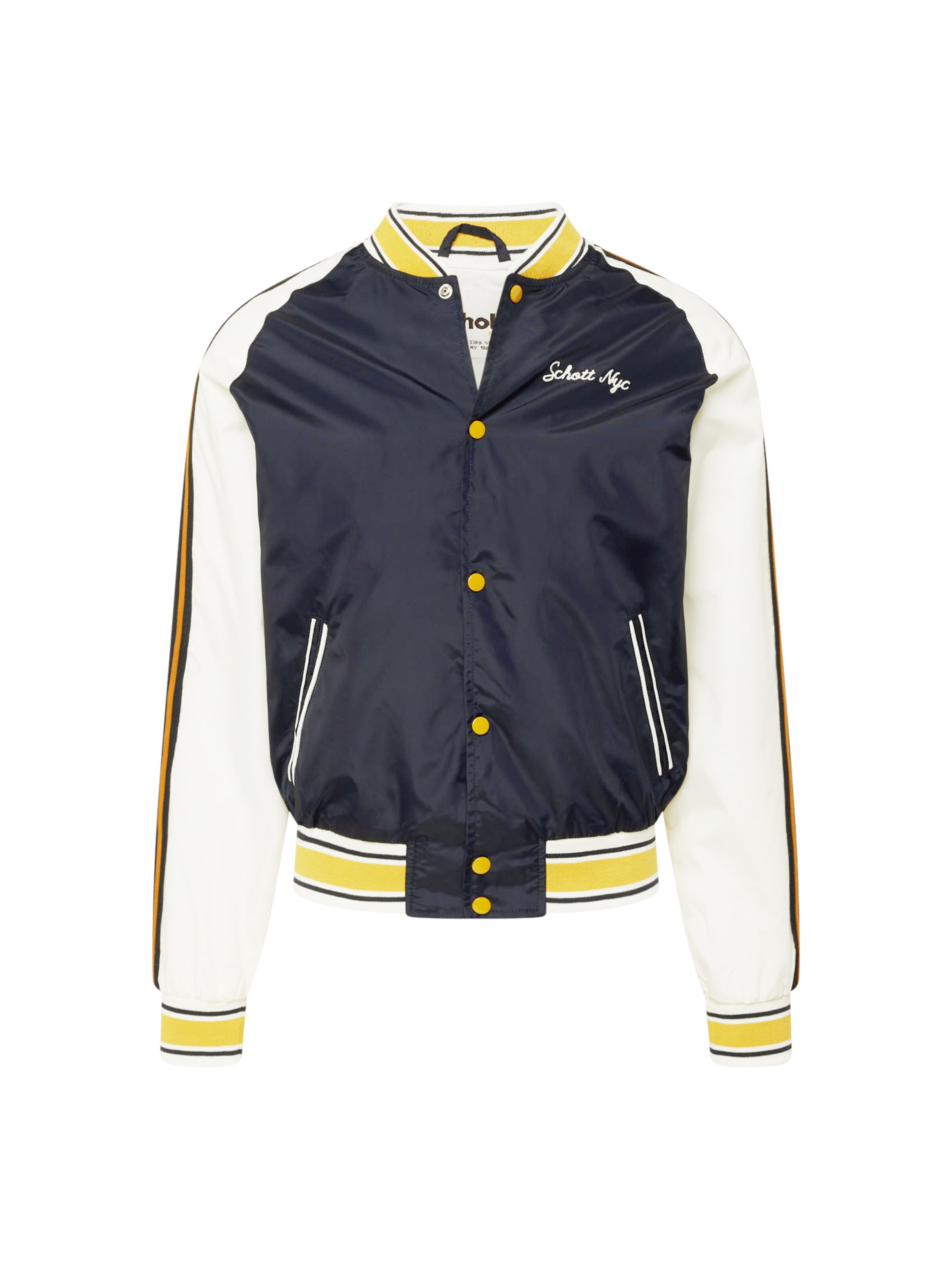 Giacca di mezza stagione 'Guardians' di Schott NYC in blu: frontale