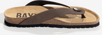 Bayton T-bar sandals 'LUCCA' in Brown