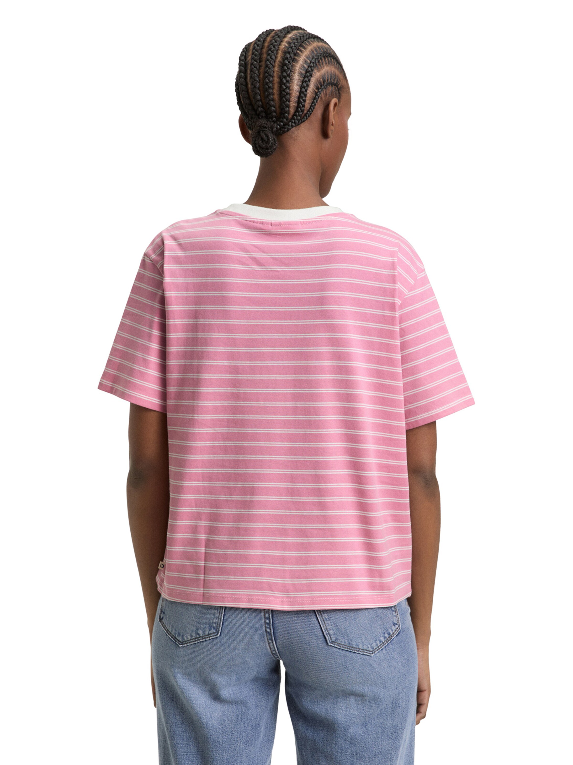 Maglietta di TOM TAILOR DENIM in rosa