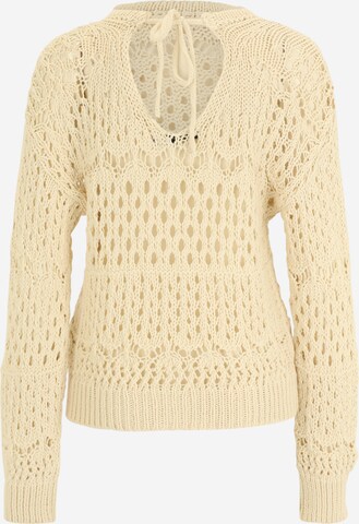Only Petite Sweater 'GLORIA' in Beige: front