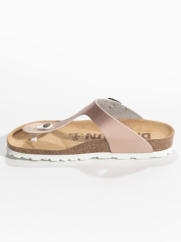 Bayton T-bar sandals 'MERCURE' in Beige