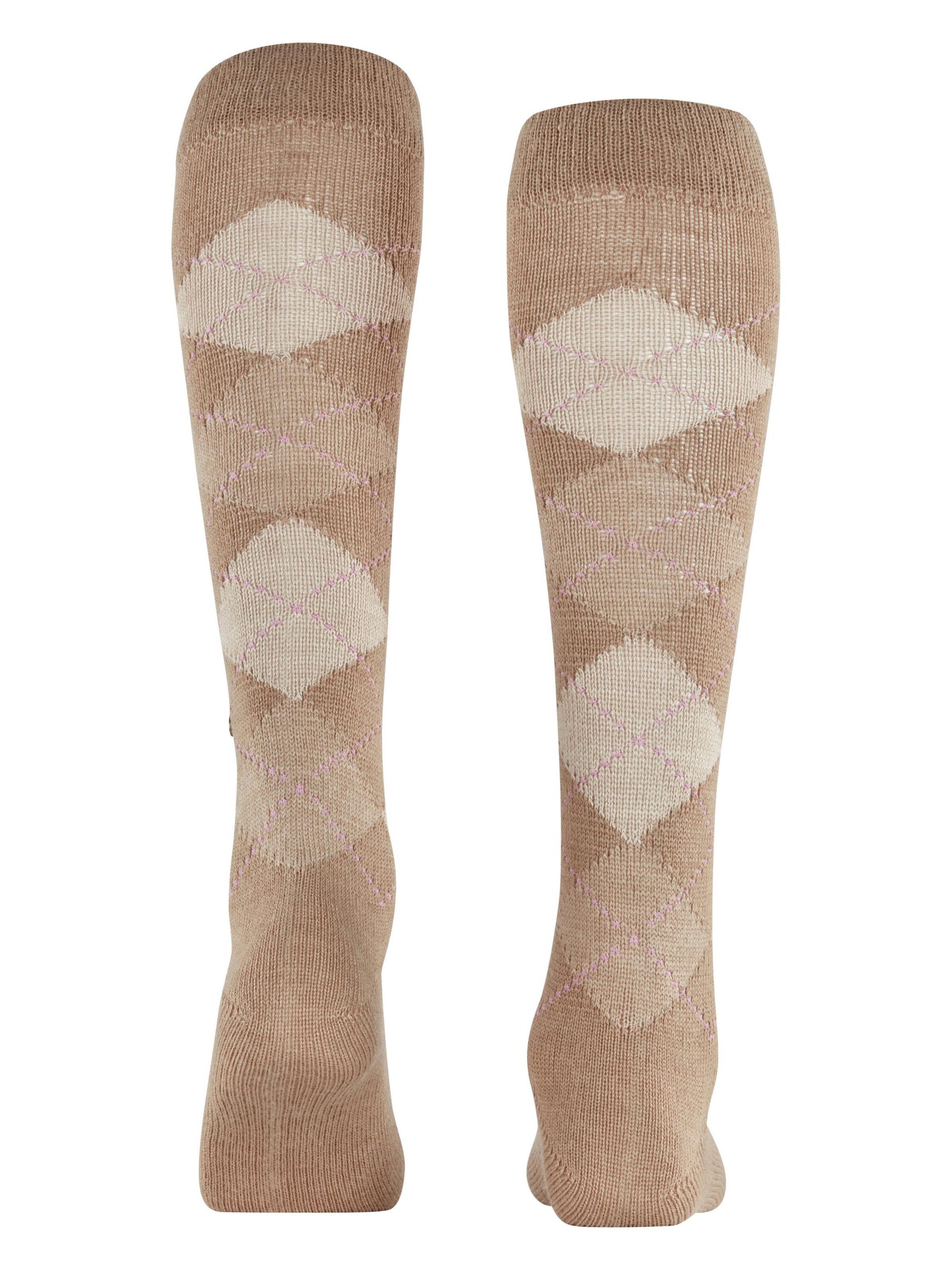 BURLINGTON Overknee Strümpfe 'Whitby'‌‌ in Gelb
