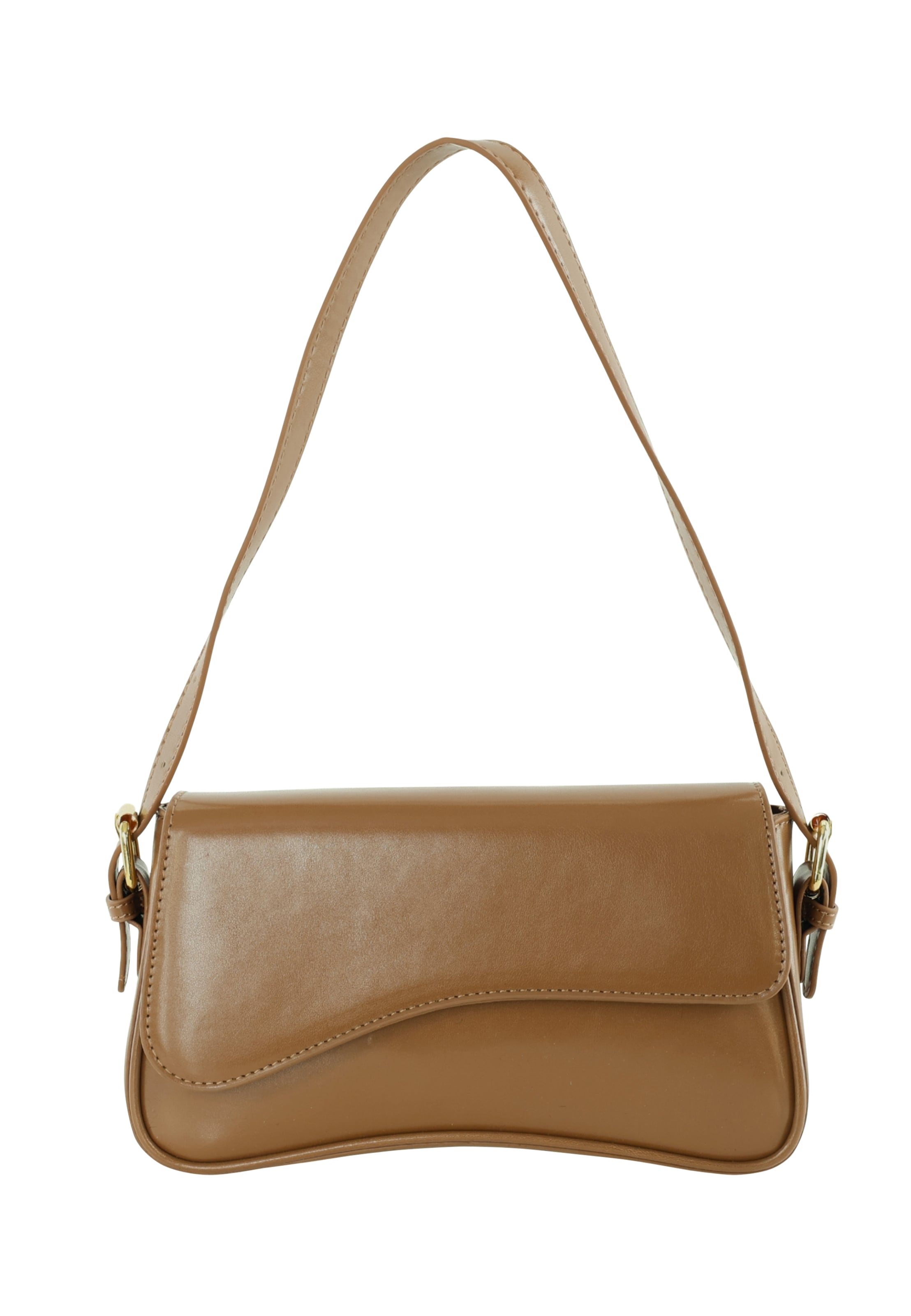 HARPA Handbag 'ZINA' in Brown: front