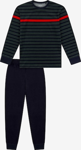 SCHIESSER - Pijama ' Nightwear ' en azul: frente