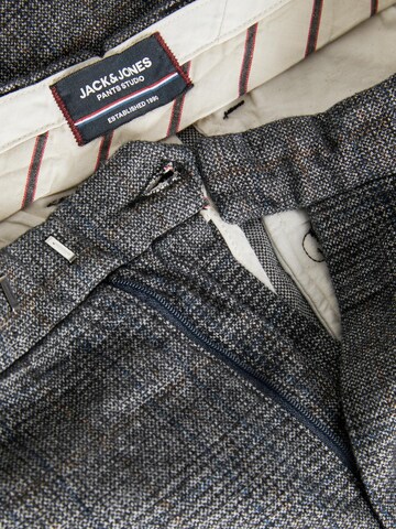 JACK & JONES Regular Broek 'OLLIE HUGO' in Grijs