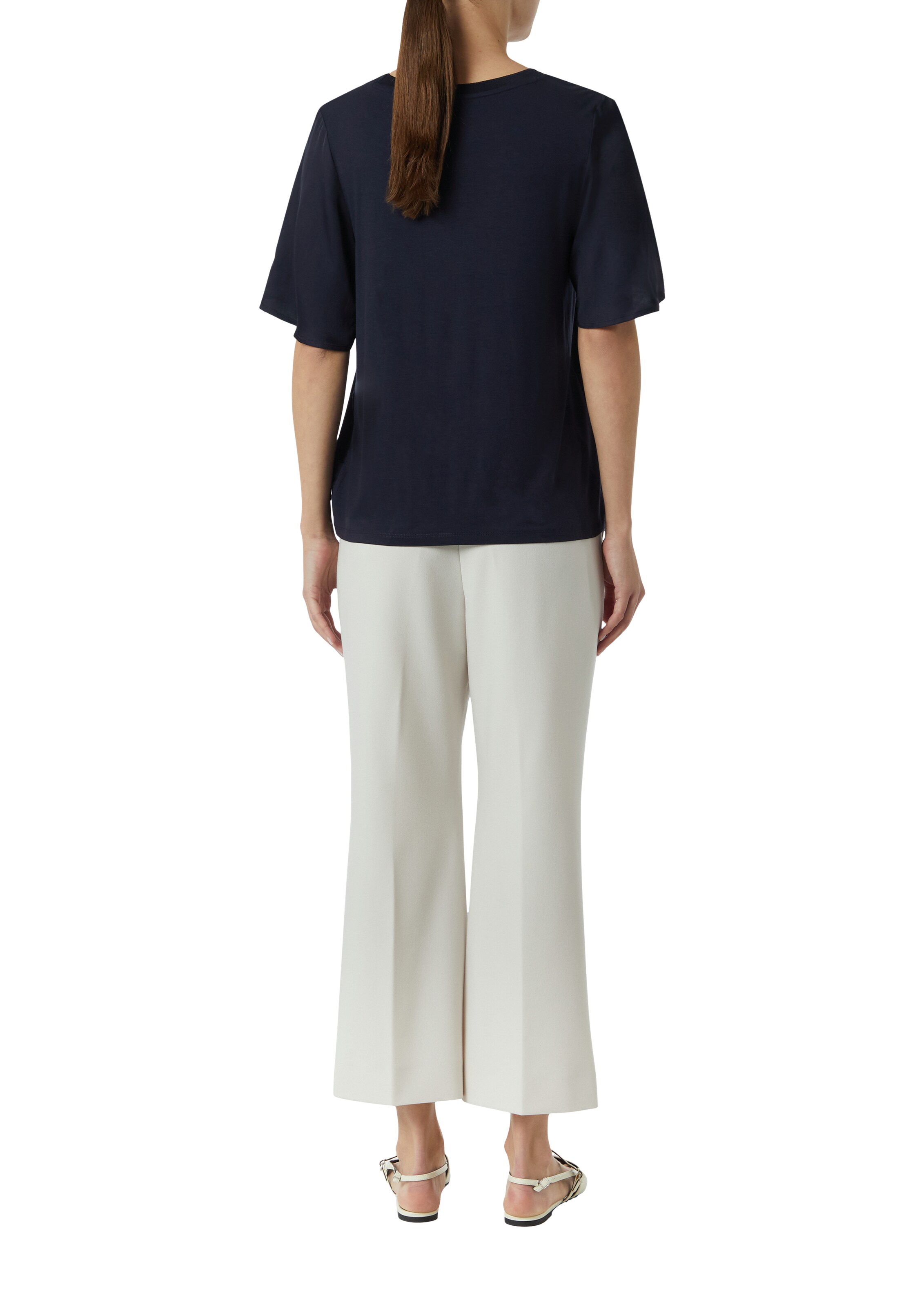 COMMA T-Shirt in Blau: Rückseite