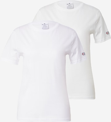 Champion Authentic Athletic Apparel Shirt in White: front