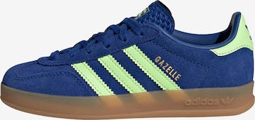 ADIDAS ORIGINALS - Sapatilhas 'Gazelle' em azul: frente