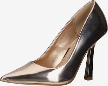 Escarpins STEVE MADDEN en or : devant