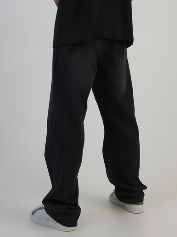 Wide Leg Jean SikSilk en noir
