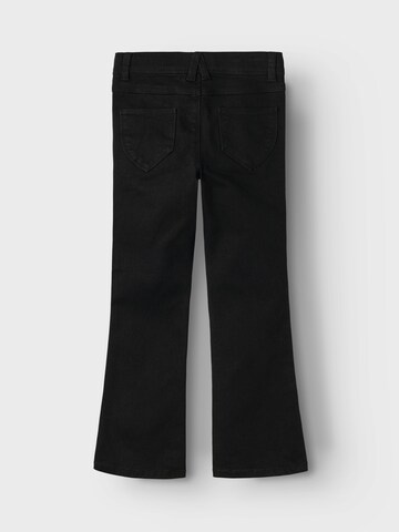 NAME IT Bootcut Jeans 'POLLY' in Schwarz