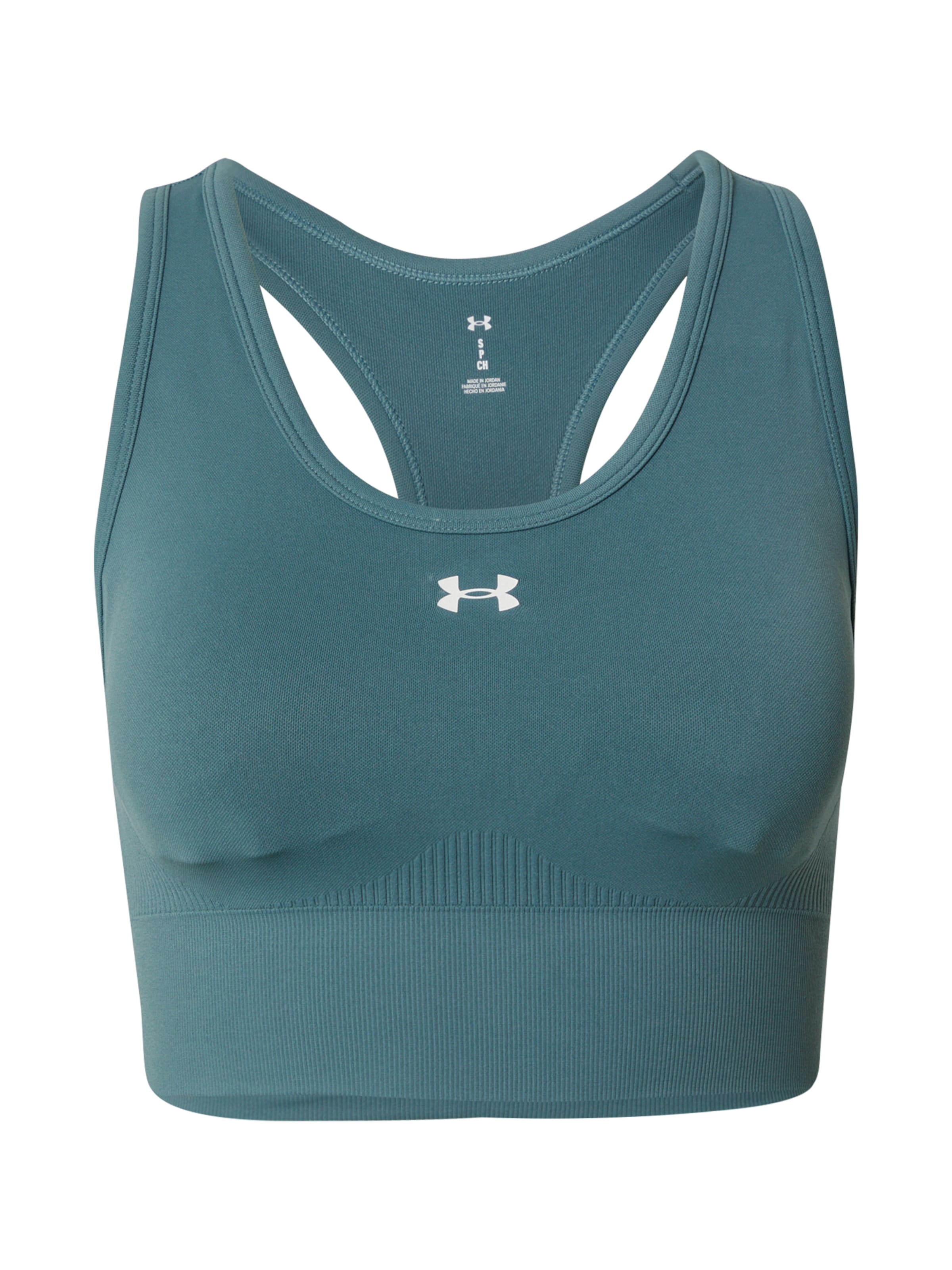 UNDER ARMOUR - Bustier Sujetador deportivo en azul: frente