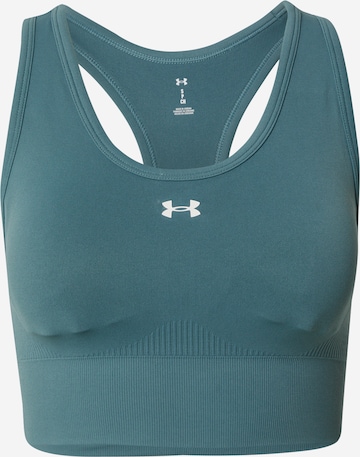 Bustier Soutien-gorge de sport UNDER ARMOUR en bleu : devant