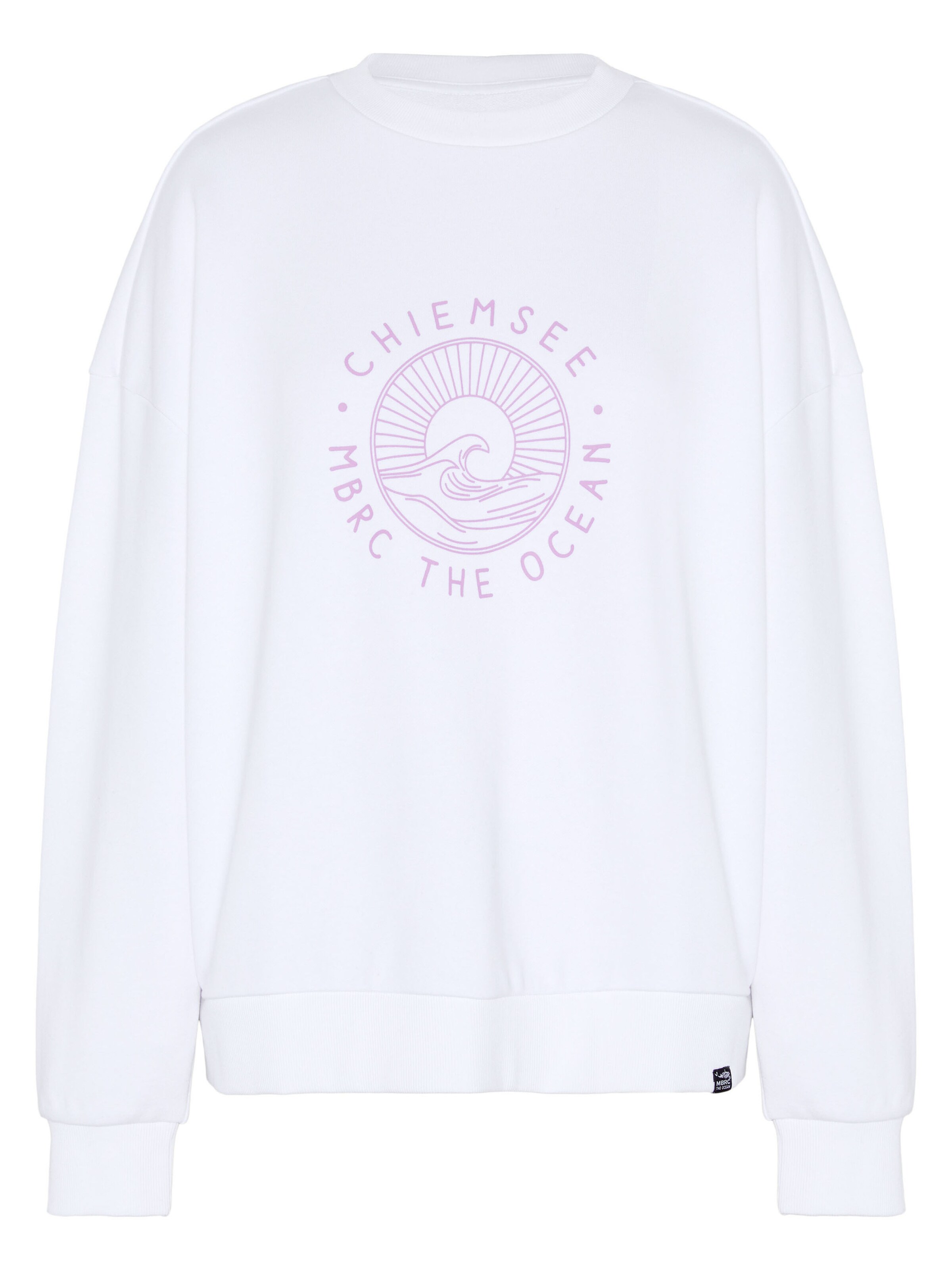 CHIEMSEE Sweatshirt in White: front