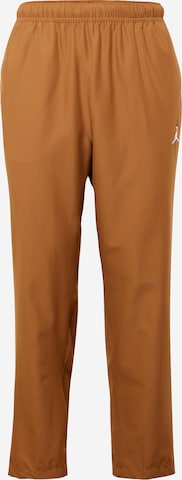 Regular Pantalon 'ESS' Jordan en marron : devant