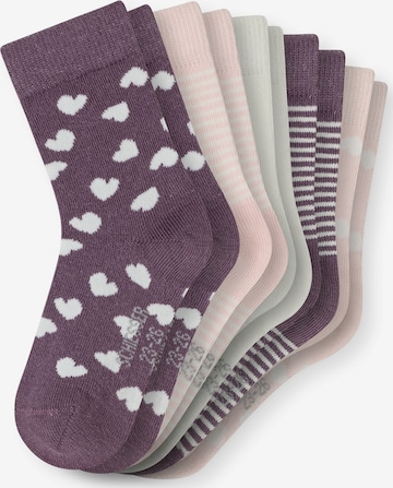 Chaussettes 'Rainbow' SCHIESSER en mélange de couleurs : devant