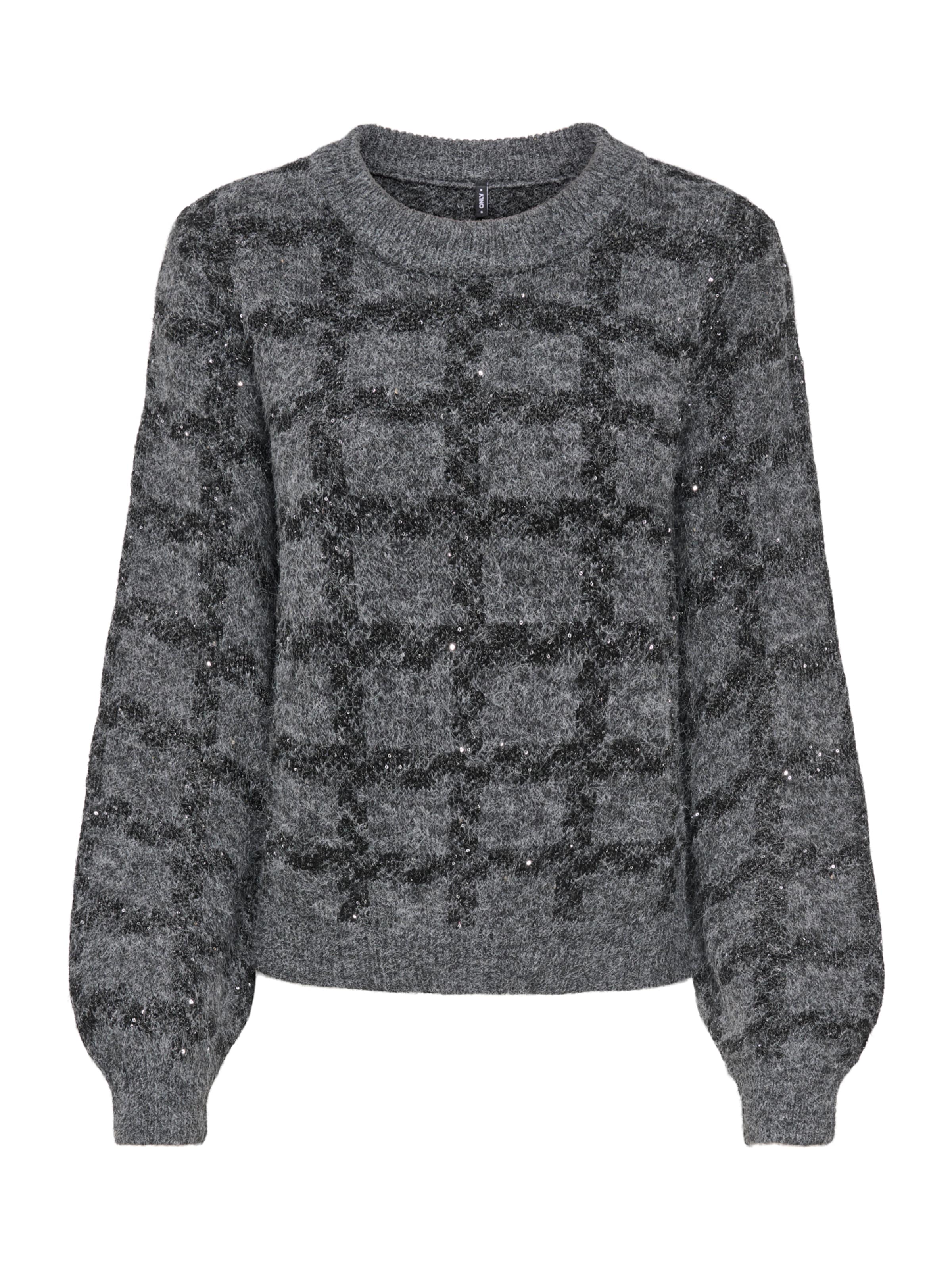 ONLY Pull-over 'ONLDOFFA' en XS en gris / anthracite, Vue avec produit