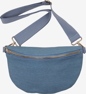 SAMAYA Crossbody Bag 'Keely' in Blue: front