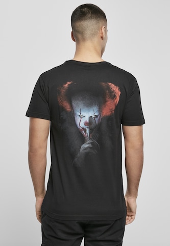 Mister Tee Shirt 'IT Logo Clown' in Black: front
