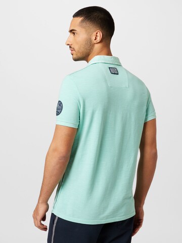 CAMP DAVID Poloshirt in Grün