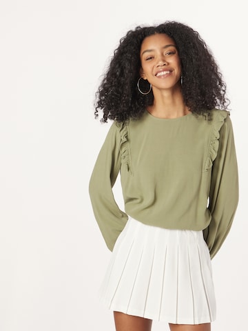 ESPRIT - Blusa en verde: frente