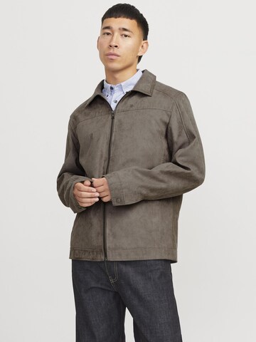 JACK & JONES Between-season jacket in Grey: front