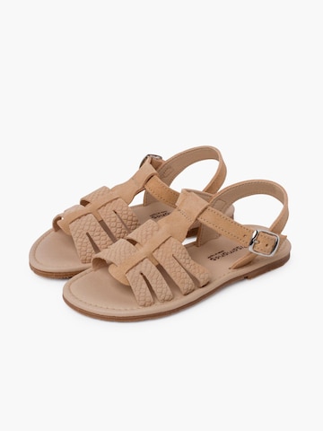 Pisamonas Sandalen in Beige