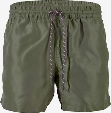 BECO the world of aquasports Swimming shorts 'Nature Vibes' in Green: front