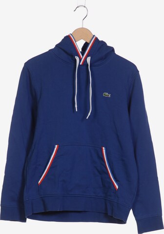 Lacoste LIVE Sweatshirt & Zip-Up Hoodie in XL in Blue: front